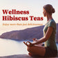 FullChea Hibiscus Flowers, Cut & Sifted, Non-GMO, Caffeine-free, 4oz Loose Leaf Tea
