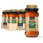Khazana Organic Madras Curry Indian Simmer Sauce - 6 X 12.7Oz Jars | Non-Gmo, Vegan, Gluten Free, Kosher | Authentic Indian Meal