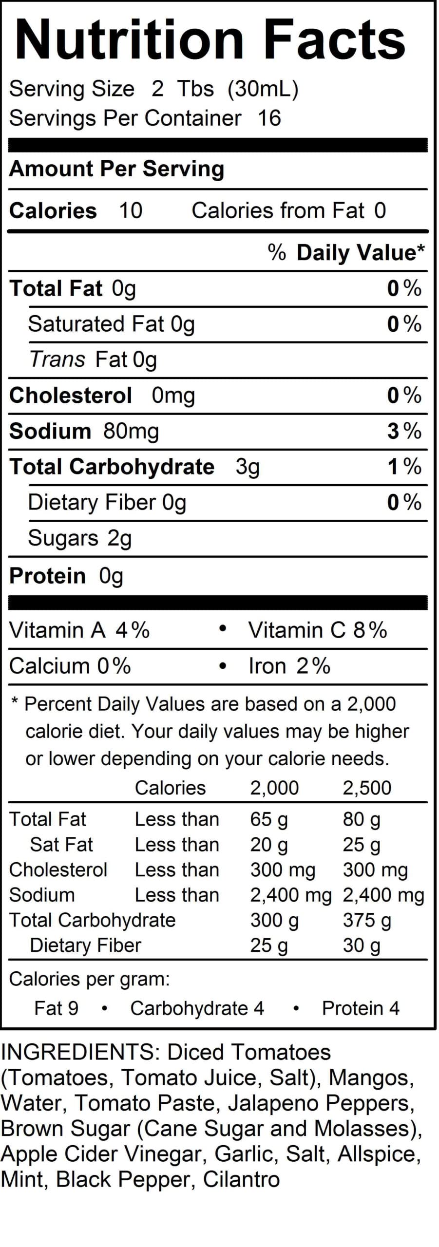 All-Natural Mango Salsa by Dennis Gourmet | This fresh, hearty restaurant salsa is low in sugar, calories, carbs, and sodium. Fa