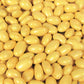 Gold Jordan Almonds by Its Delish. 3 LBS Bulk | Candied Almond Nut with Sweet Hard Candy Coating - Bulk Wedding Favors and Party