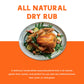 Fire & Flavor Turkey Perfect Natural Dry Rub - Turkey and Chicken Seasoning - Herbs, Spices & Seasonings - Seasonings for Cookin