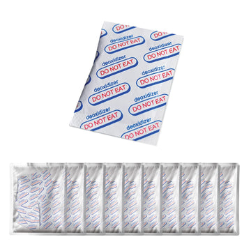 400Cc (10 Individual Pack Of 10 Packets, Total 100 Packets) Oxygen Absorbers For Food Storage, Food Grade Oxygen Absorbers Packe