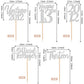 ZHUOWEISM 30PCS Cupcake Toppers for 13th Birthday Party Decorations Silver