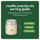 Chamberlain Coffee Vanilla Matcha Green Tea Powder - Madagascar Vanilla + Ceremonial Grade Matcha - Hot Or Iced - Organic, Vegan