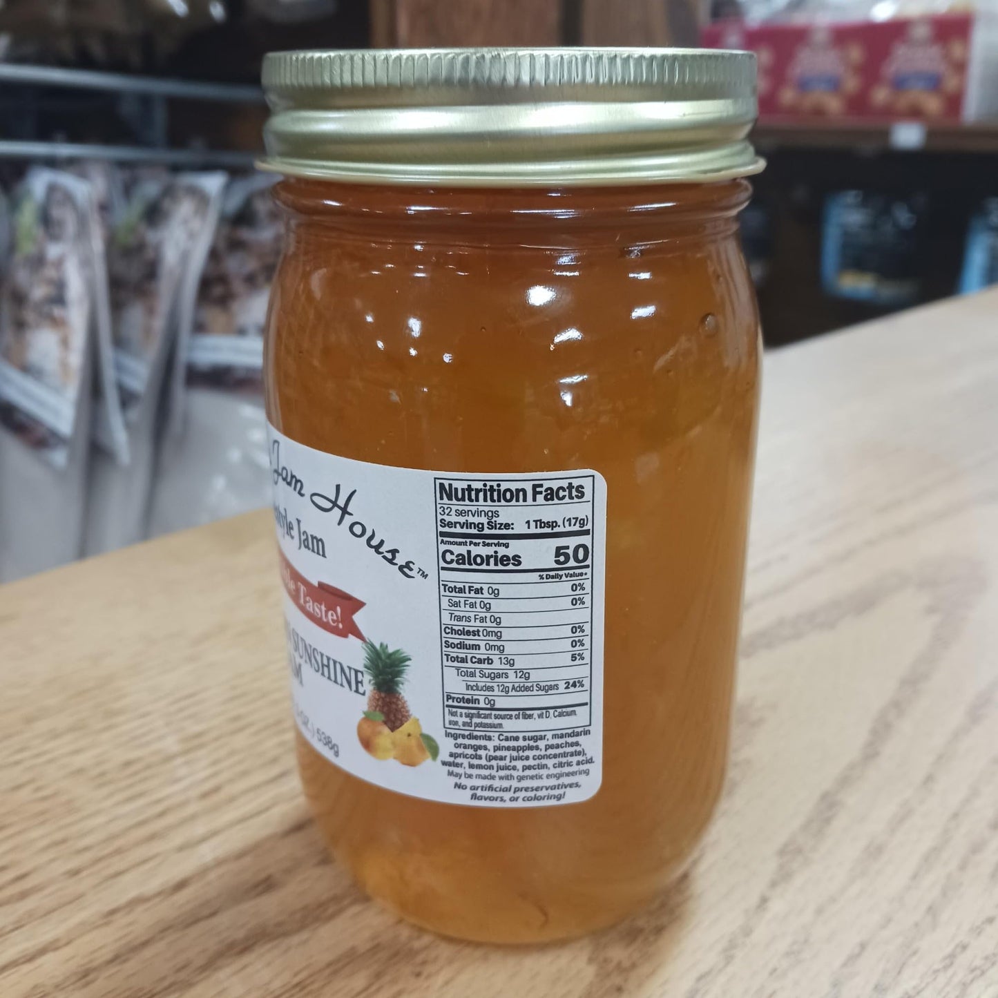 Southern Sunshine Jam - One Pint - Grandma'S Jam House