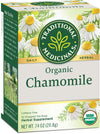 Traditional Medicinals Organic Chamomile Herbal Tea, Supports Healthy Digestion, (Pack of 1) - 16 Tea Bags