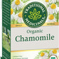 Traditional Medicinals Organic Chamomile Herbal Tea - Caffeine Free - 16 Bags - Case of 6