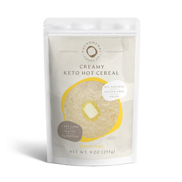 Creamy Keto Hot Cereala Original By Phenomenal Foods Co  Low Carb Farina  Unsweetened  Gluten & Grain Free  Paleo  Diabetic Safe