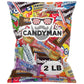 CANDYMAN Chocolate & Candy Bundle, 2 LB Mixed Individually Wrapped Treats for Easter Egg Fillers and Parties