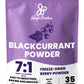 Jungle Powders Black Currant Powder 5 Ounce Bag Freeze Dried Currants Fruit Black Current Tea Juice, Black Currant Jam, Black Cu