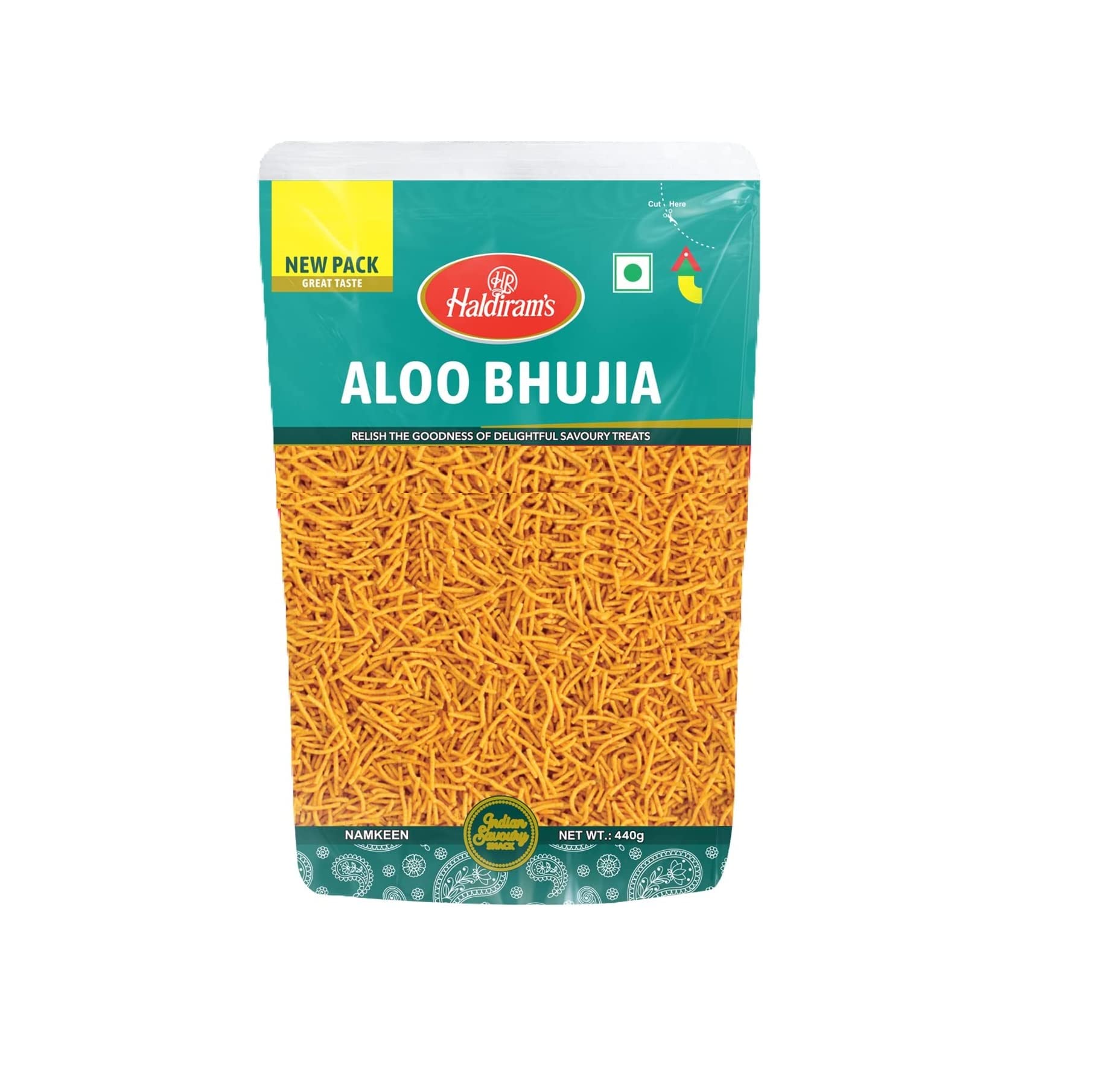 Haldirams Namkeen - Aloo Bhujia, 440G