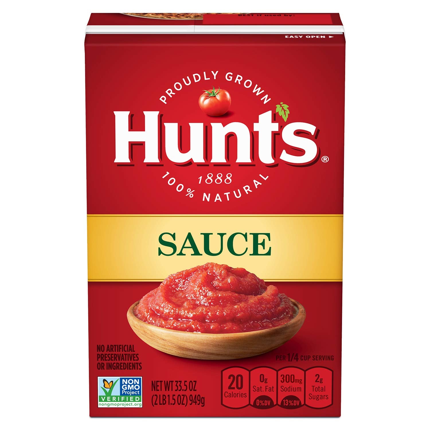 Hunt'S Tomato Sauce, 33.5 Oz