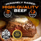 Grumpy Butcher Large Filet Mignon Steaks, 8 oz each, 24 Pack - Premium Beef Tenderloin for Gift Packages and Delivery