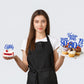 Zhuoweism 30Pcs Happy 80Th Birthday Cupcake Toppers Cheers To 80 Vintage 1945 Eighty Cupcake Picks Blue
