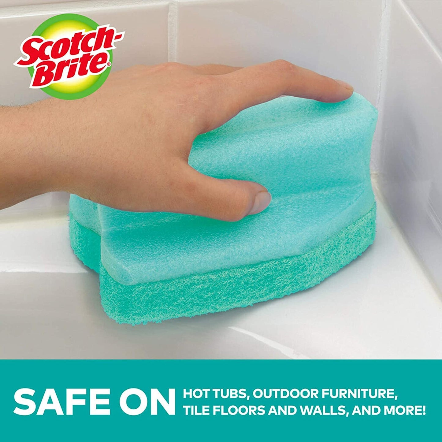 Scotch-Brite No-Scratch Scrubber Refill (Pack Of 12)