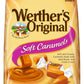 Werthers Soft Caramel  Original Caramel Cream 25 Ounce Bags (Pack of 2) - Individually Wrapped Werther Chewy Caramels - The Hampton Popcorn & Candy Company