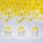Edible Flowers -Edible Leaves -Edible Butterflies Wafer Paper Cake Cupcake Toppers For Decorating Rice Paper Food Decorations Fo