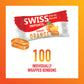 Swiss Imports Sugar Free Bonbons Hard Candy Drops, Orange, 100 Individually Wrapped Pieces, 250G/8.8Oz