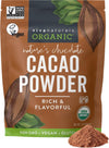 Viva Naturals Organic Cacao Powder, 1lb - Unsweetened Cacao Powder With Rich Dark Chocolate Flavor, Perfect for Baking & Smoothi