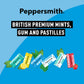 Peppersmith 100% Xylitol Mints, Eucalyptus and Fine English Peppermint, 15 g (Box of 12, Total 300 Mints)