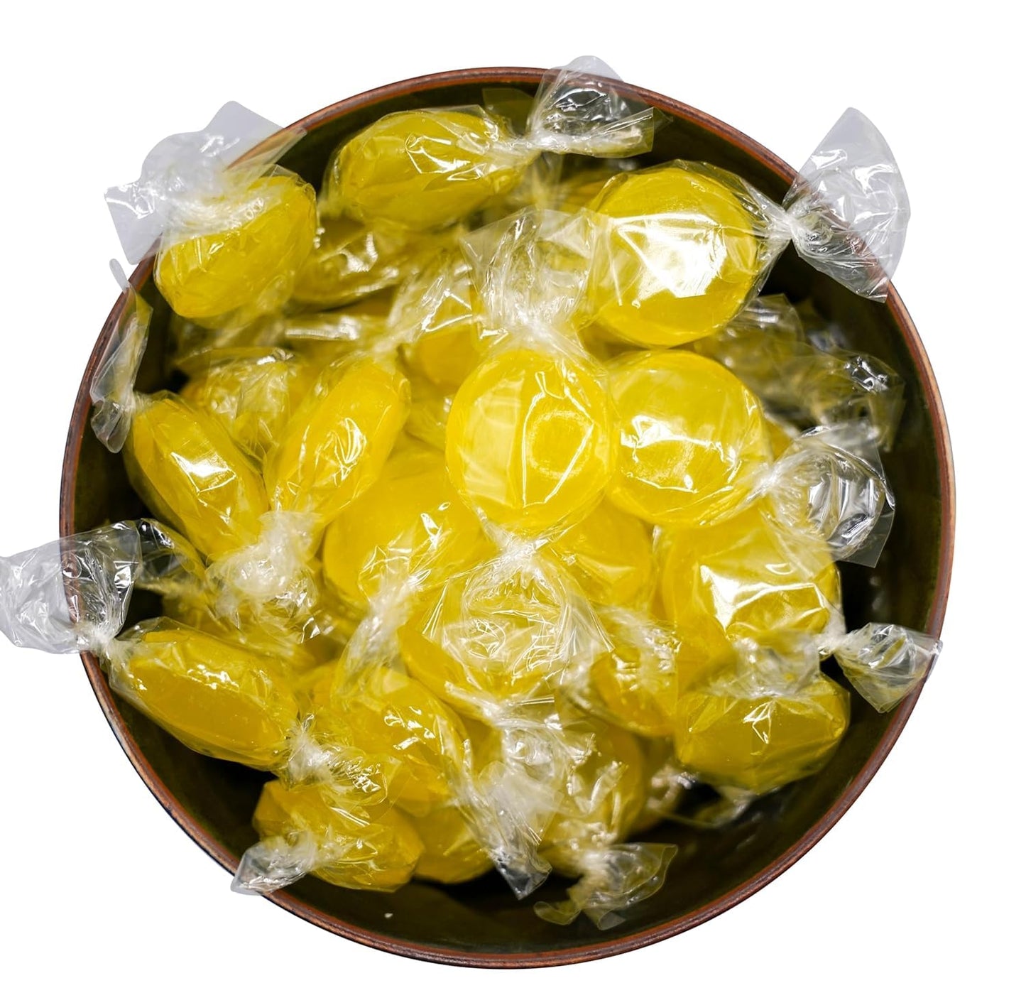Sugar Free Lemon Drops Hard Candy-Keto Friendly-1.5 Lbs Lemon Fresh Flavored Individually Wrapped-Ideal Diabetic Candy, Gluten F