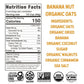 Wildway Organic Rolled Oats, Gluten-Free, Non-GMO, Banana Nut, 9 Oz (Pack of 3)