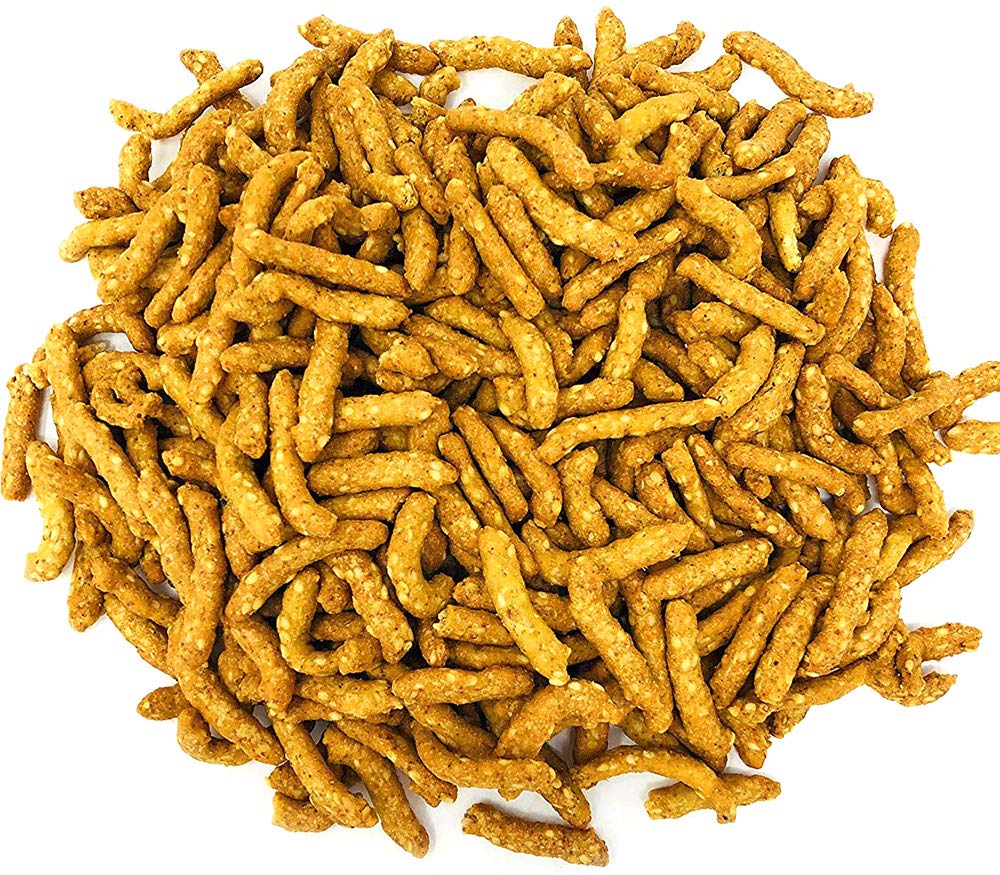 Sweetgourmet Narrow Salted Sesame Sticks | 2 Pounds