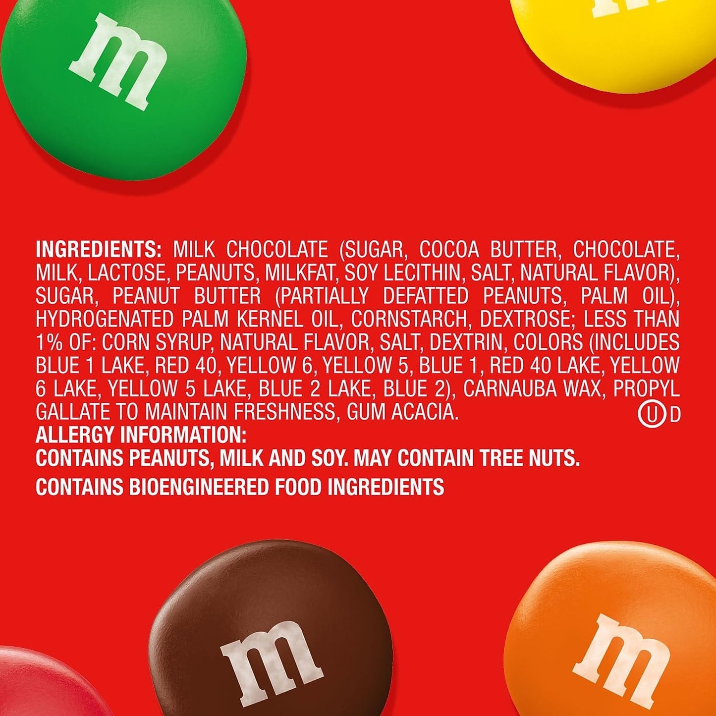 M&M'S Peanut Butter Chocolate Candy, 55 Oz,, ()