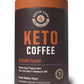Rapid Fire Instant Keto Coffee Mix, Hazelnut Flavor, 7.93 Ounce, 15 Servings, Fair Trade, Grass Fed Butter, MCTs, Brown