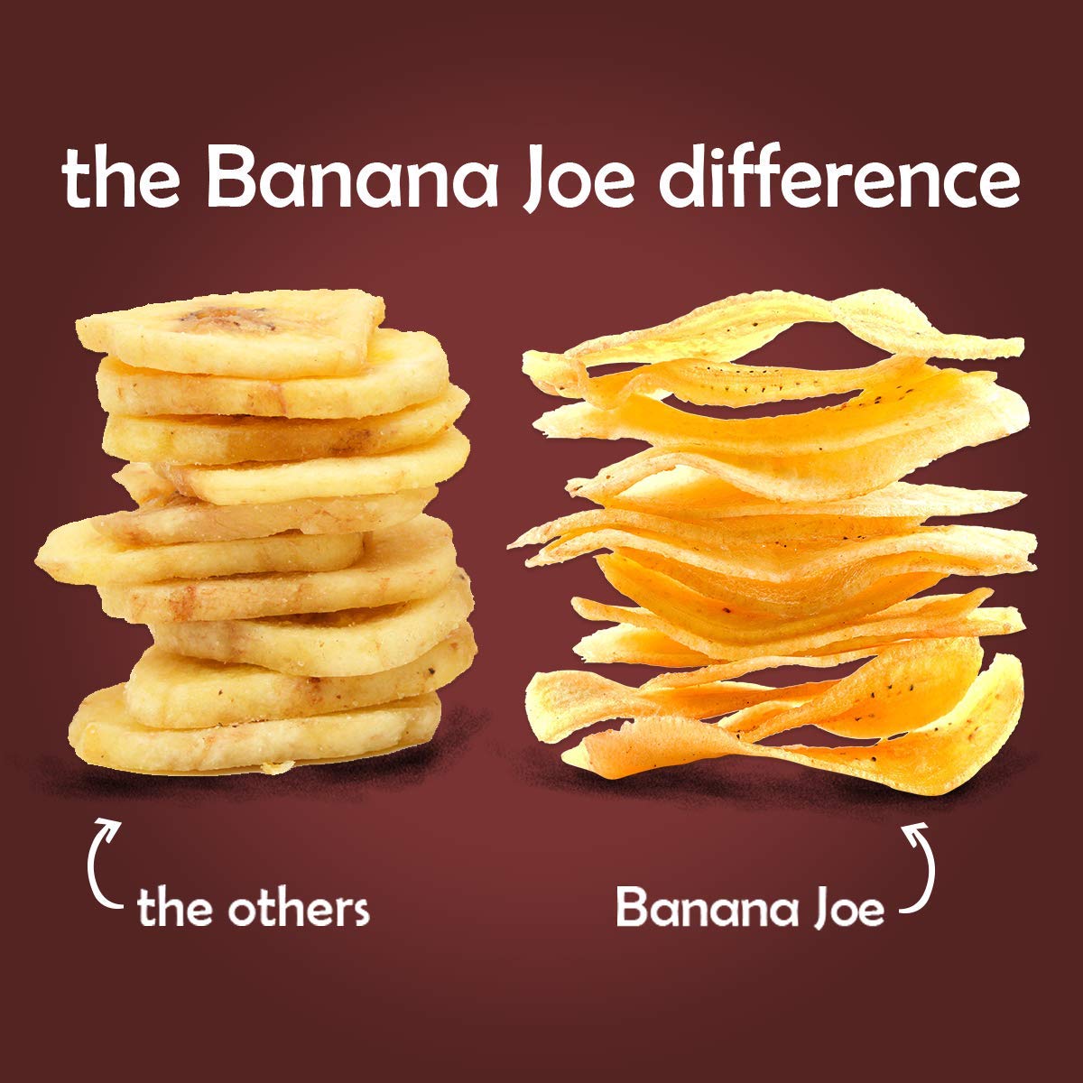Banana Chips - Dried Bananas Gluten Free Chips (Hickory Bbq) Dehydrated Fruits Healthy Chips Snacks For Adults & Kids - Vegan Pa