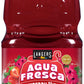 Langers Agua Fresca  Fresa y Jamaica (Strawberry Hibiscus)  64 Fl Oz (Pack of 8)