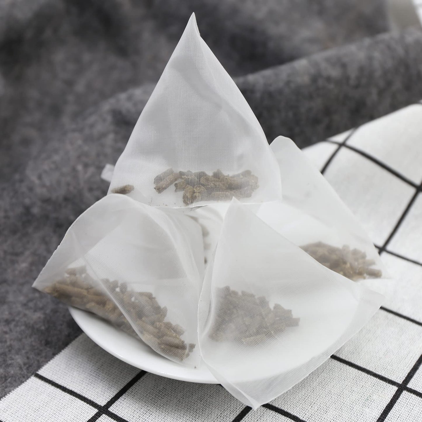 FullChea Mullein Leaf Tea Bags - 20 Non-GMO Caffeine-free Herbal Teabags, 3g Each, Natural Healthy Tea