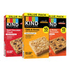 KIND Healthy Grains Bars, Variety Pack, Dark Chocolate Chunk, Oats & Honey, Peanut ButterDark Chocolate Snacks, Gluten Free, 1.2