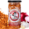 MaeMai Chili Crisp - Medium Hot Spice Crunchy Onion & Garlic Flakes, All-Purpose Seasoning, 5.47 oz Resealable Bottle
