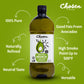 Chosen Foods 100% Pure Avocado Oil for Cooking - 1.75L with Recipe eBook Bundle - Made With Good Fats from Avocados  Naturally Refined  Never mature-themederated  High Smoke Point  Non-GMO  Soy-Free  Canola Oil-Free  Gluten-Free  Keto