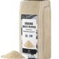 Soeos Ground White Pepper  18oz (510g)  Non-GMO  Kosher Certified  Fresh  Aromatic and All-Natural  White Peppercorns Powder  Perfect for Barbecue  Stir-Fry  Soup