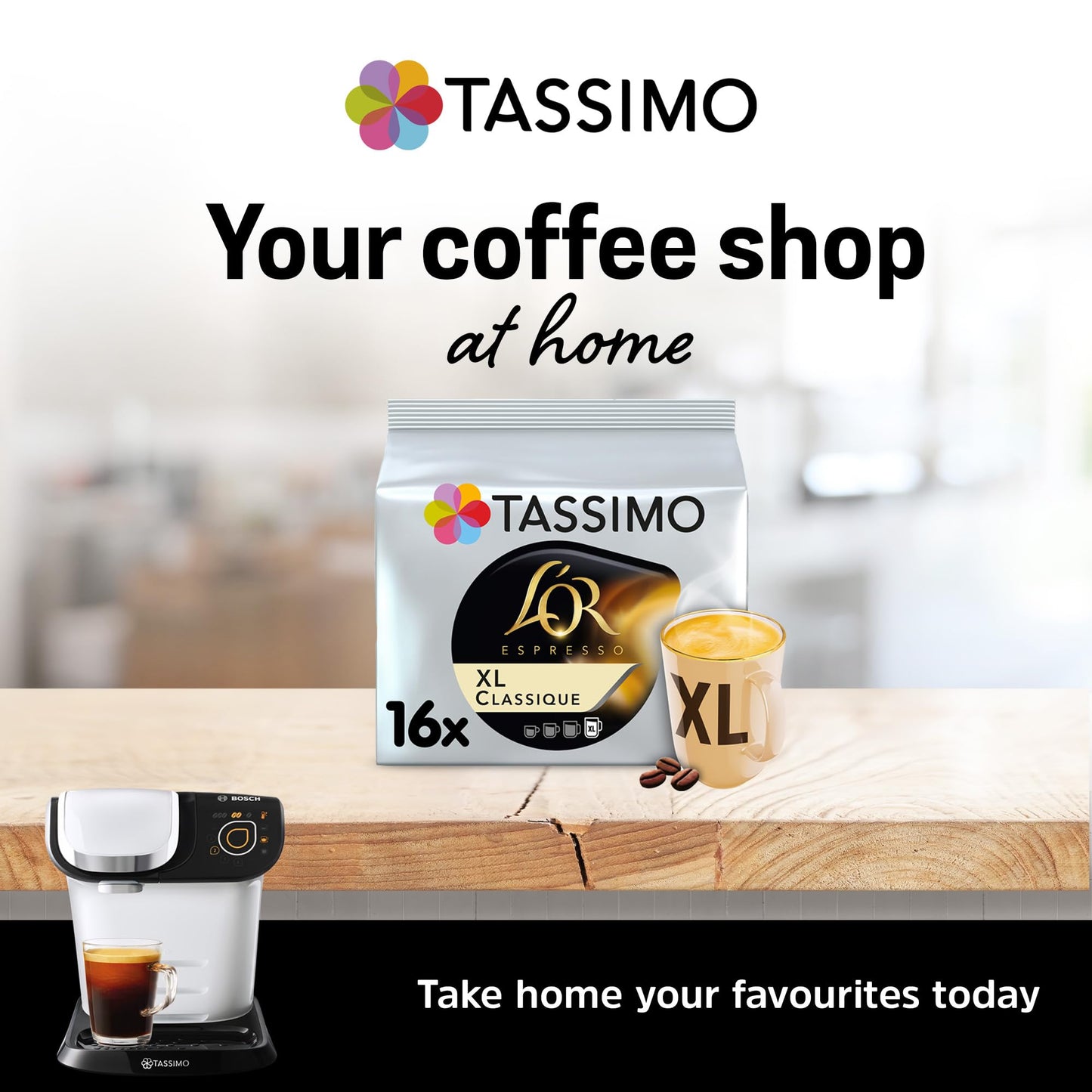 Tassimo Classic Lor Xl 16 Discs
