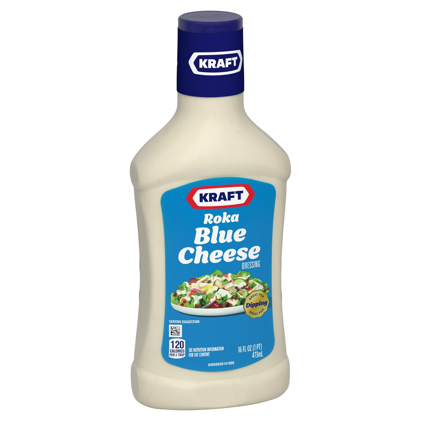Kraft Salad Dressing, Roka Blue Cheese, 16 Oz
