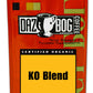 Dazbog Coffee Organic KO Blend Whole Bean Dark Roast 11 oz Vacuum Sealed
