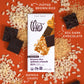 Theo Chocolate Brown Rice Quinoa Crunch Organic Dark Chocolate Bar, 85% Cacao, 12 Pack | Vegan, Fair Trade