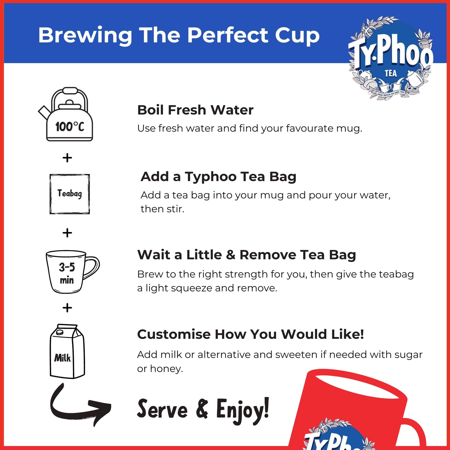 Typhoo 1100 Teabags