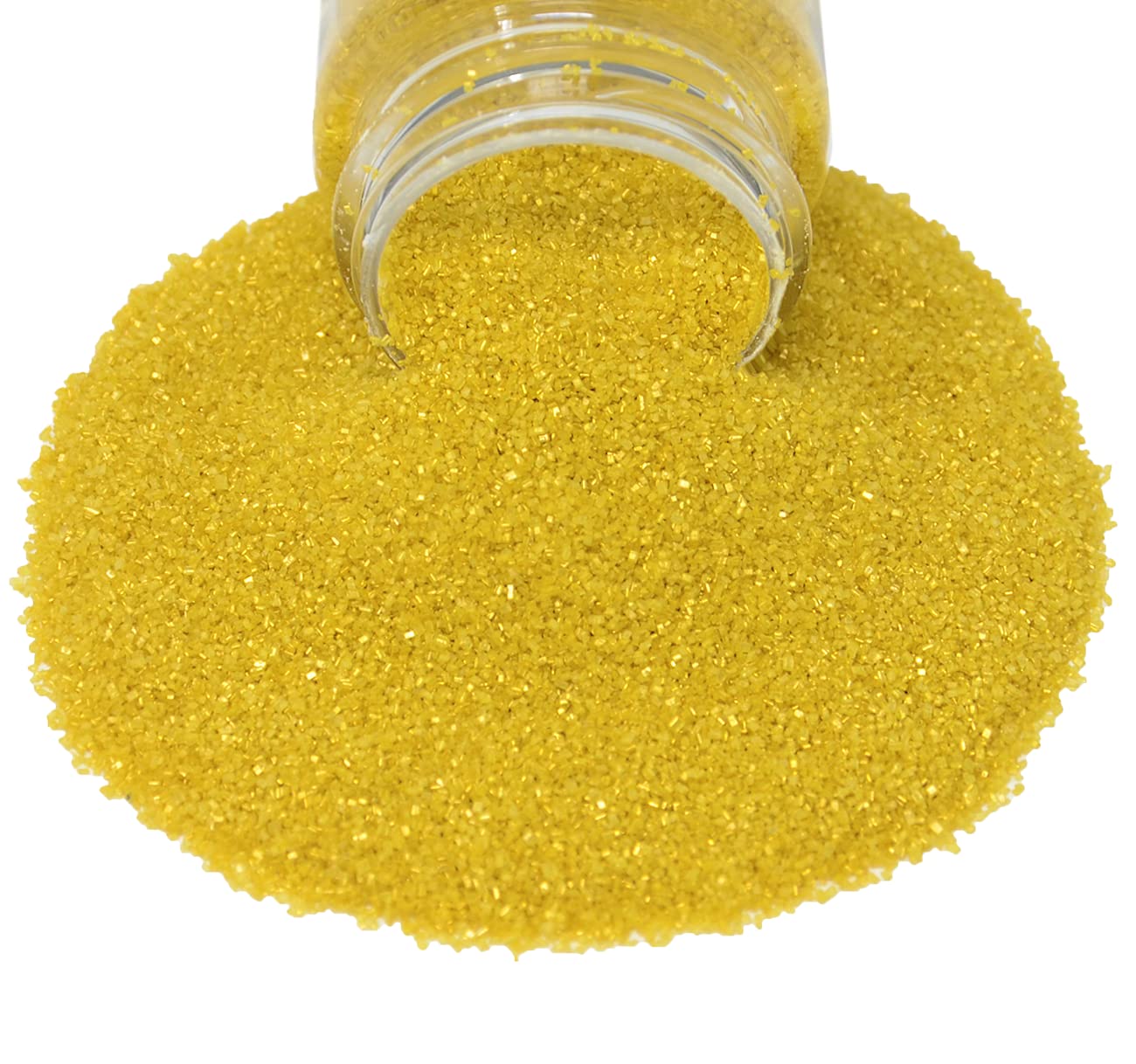 Mystic Sprinkles Sanding Sugar 4Oz Bottles (Gold Sanding Sugar 4Oz)