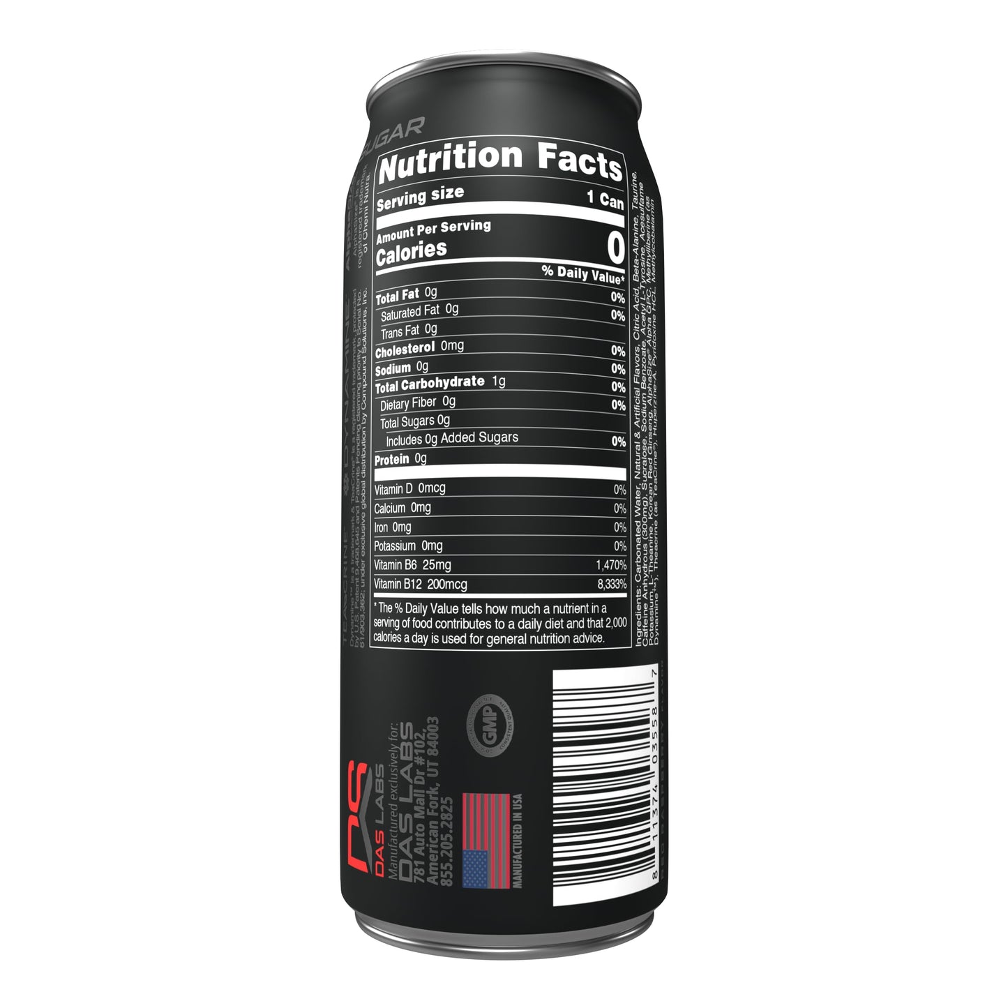 Bucked Up Energy Drink 300mg - Blood Raz Flavor - 12 Count Pack