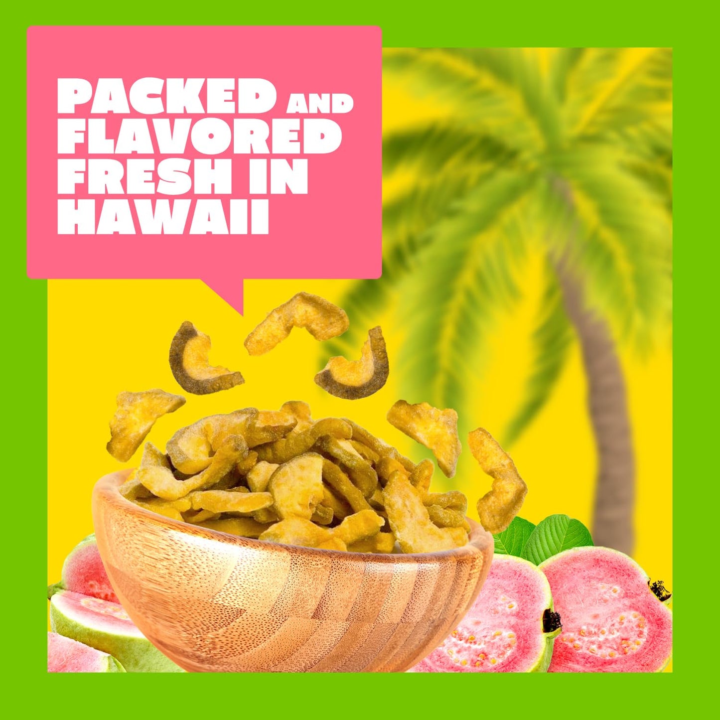 Dried Guava - Preserved Tropical Fruit Slices - Healthy, Vegan, And Low-Sugar - Non-Gmo Snack For Kids & Adults - 8 Ounce