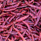 Authentic Red Thai Chili Peppers, 1LB. Bag, Genuine Hot Red Whole Pepper Chilis, Dried Fresh for Cooking Traditional Asian Foods