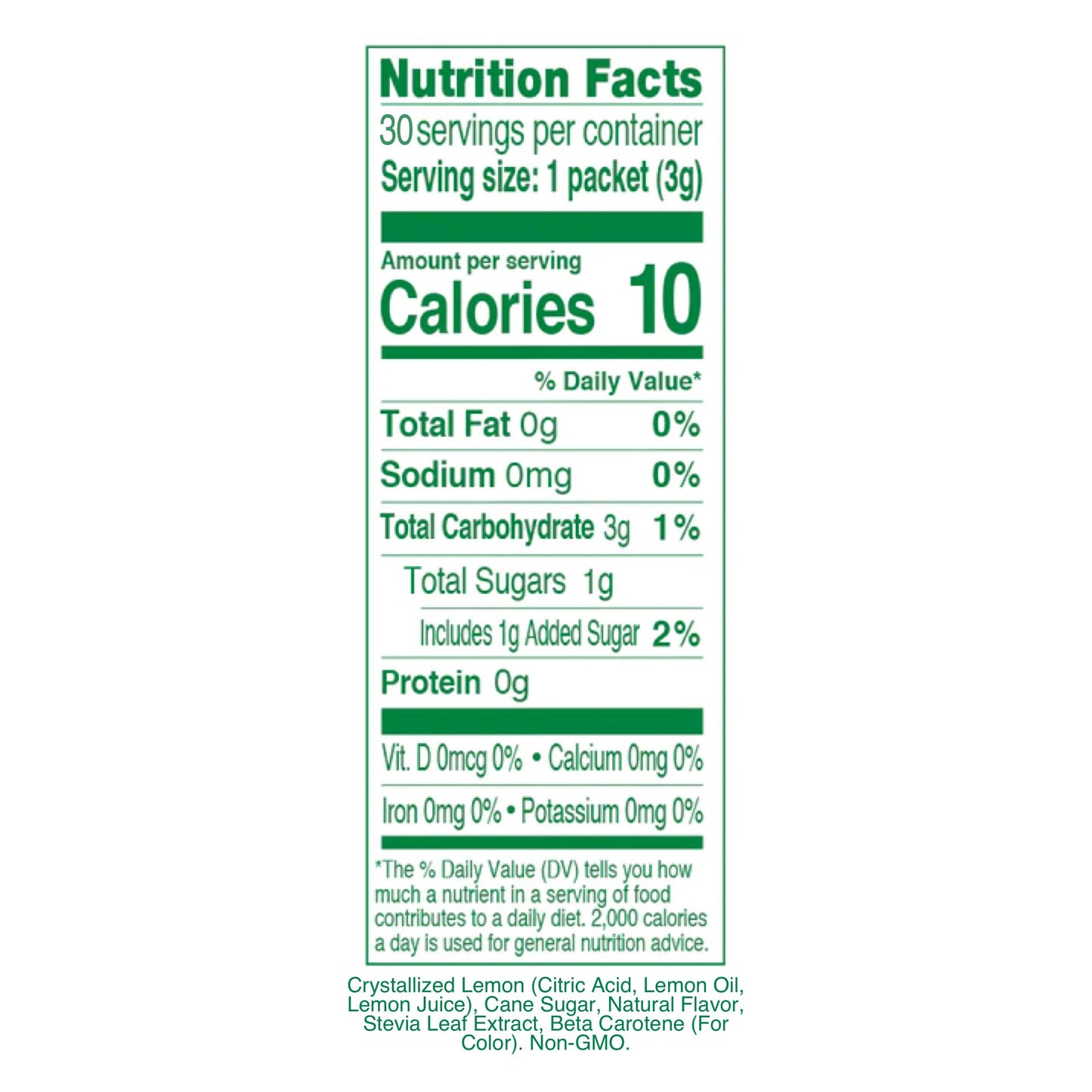 True Lemon Strawberry Lemonade Water Enhancer Drink Mix (30 Count), Low Calorie Drink Mix Packets for Water, Powdered Drink Mixe