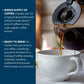 Door County Coffee Jamaican Blue Mountain Blend Non-Flavored Coffee | 10 Oz Bag | Medium Roast | 100% Arabica Coffee | Jamaican