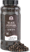 52USA Whole Black Peppercorns, 18oz (Pack of 1), Peppercorns for Grinder Refill, Gluten-Free, Kosher, Non-GMO, All Natural Black