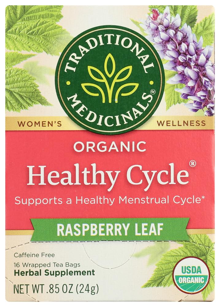 Traditional Medicinals Organic Healthy Cycle Tea 16 Bags