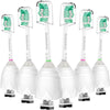Jiuzhoudeal Replacement Toothbrush Heads For Philips Sonicare E-Series, Compatible With Sonicare Essence, Elite, Advance, Cleanc